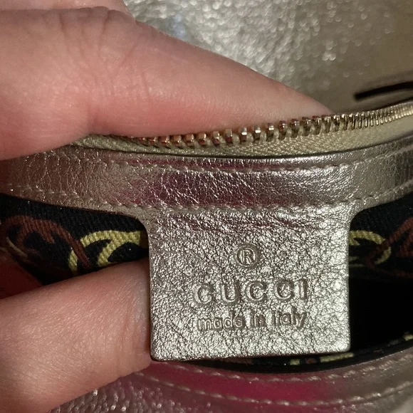 Gucci Britt bag- gold size large - Picture 10 of 17